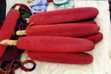 Marita, red fruit pandan
